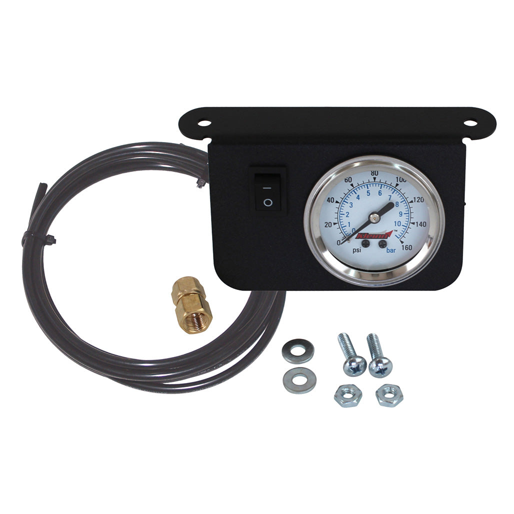 Model 1301: Illuminated Single Needle Dash Panel 160 PSI Air Gauge Kit