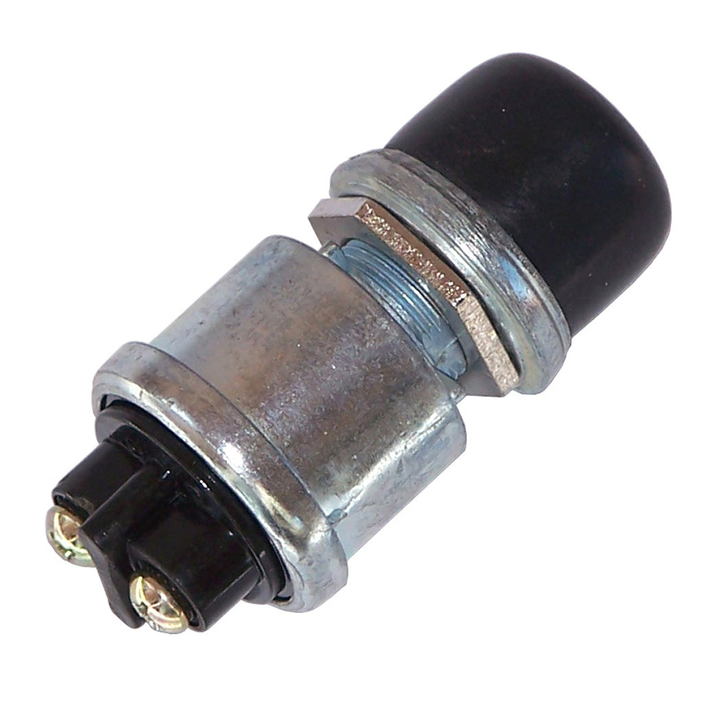 Model 328: Waterproof Momentary Black Push Button Horn Switch