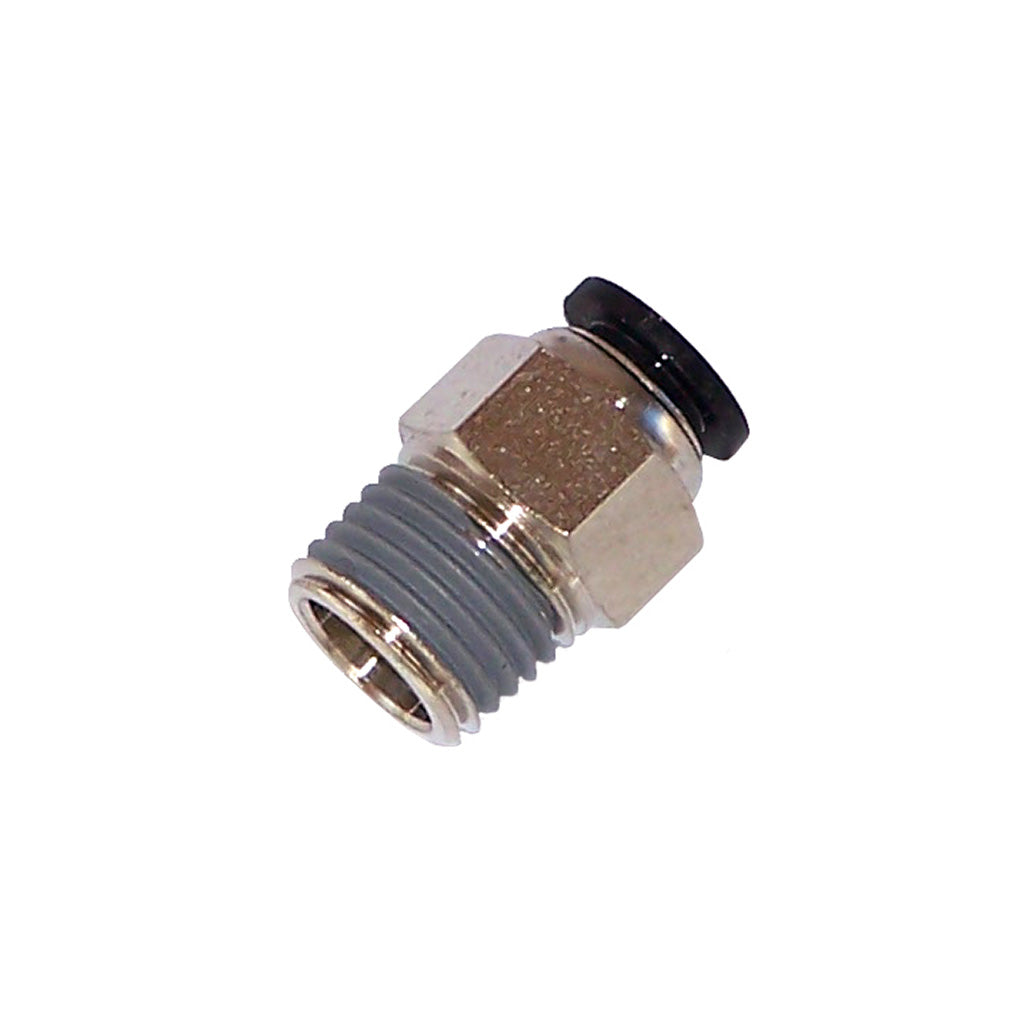 Model 51414P: Straight Push-to-Connect for 1/4" Outer Diameter Airline | 1/4" Male NPT