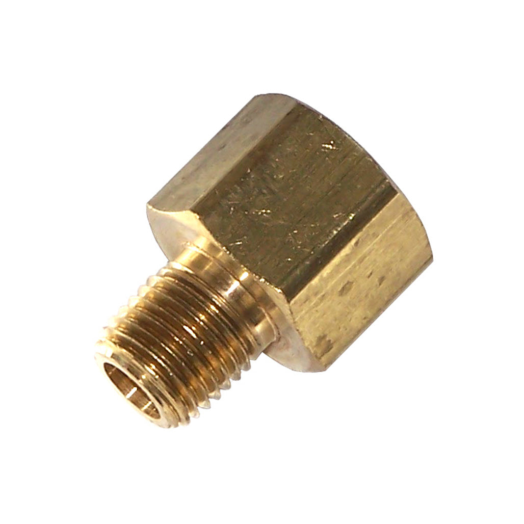 Model 53814A: Hex Adapter | 3/8" Female NPT to 1/4" Male NPT Fitting