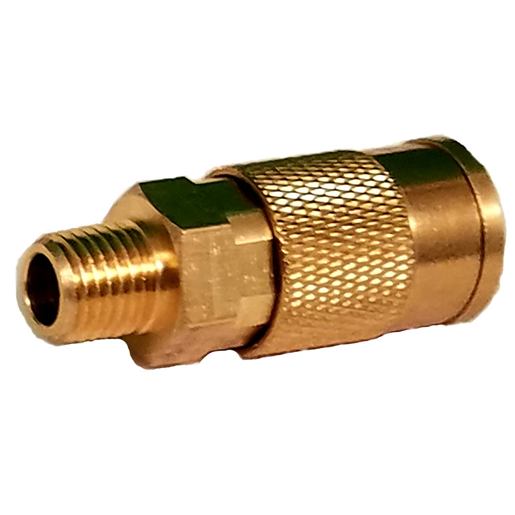 MODEL 59813: 1/4" Quick Connect Female Plug Interchange | 1/4" Male NPT Threaded
