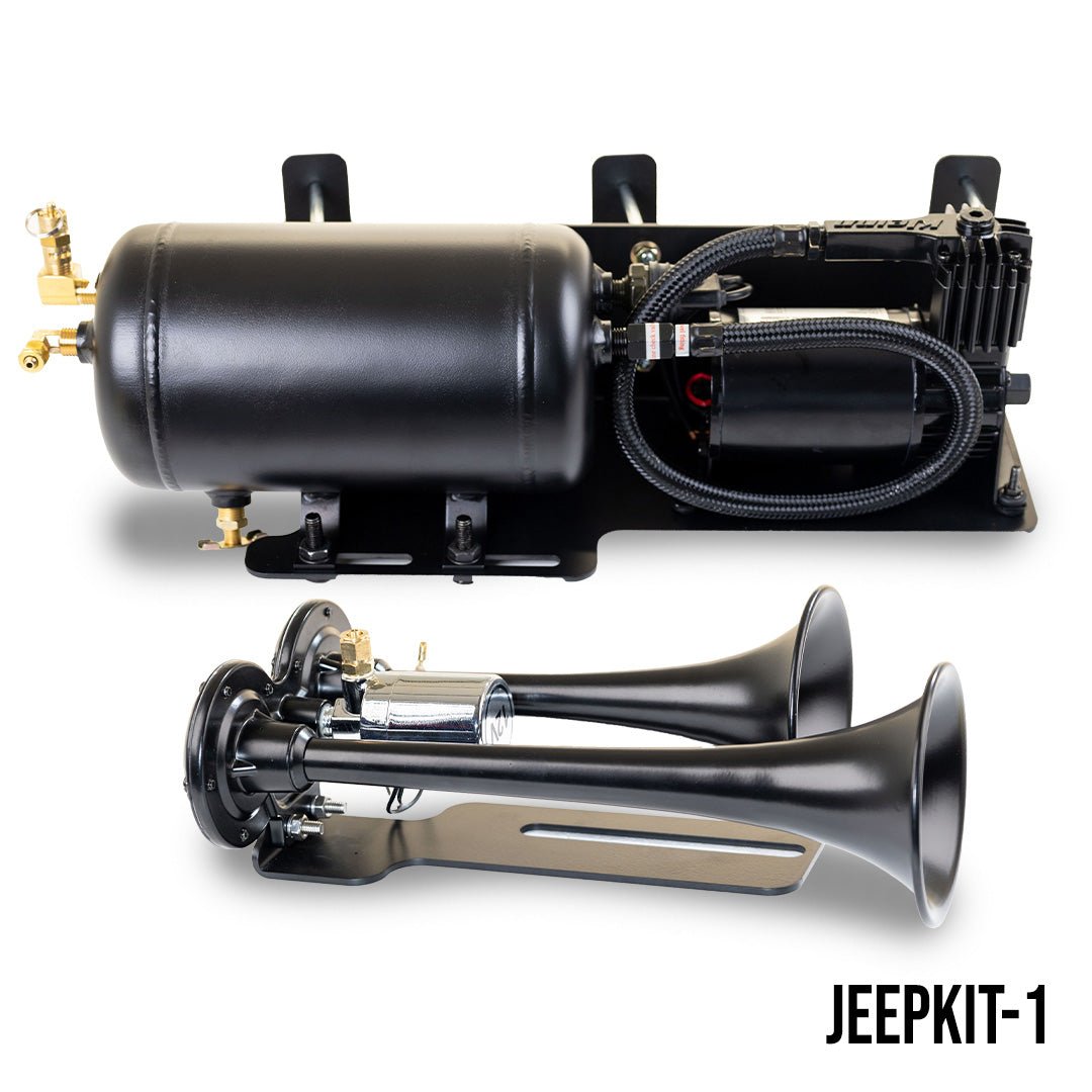 2008-2018 Jeep Wrangler JK Air Horn System - Model 101 | Kleinn