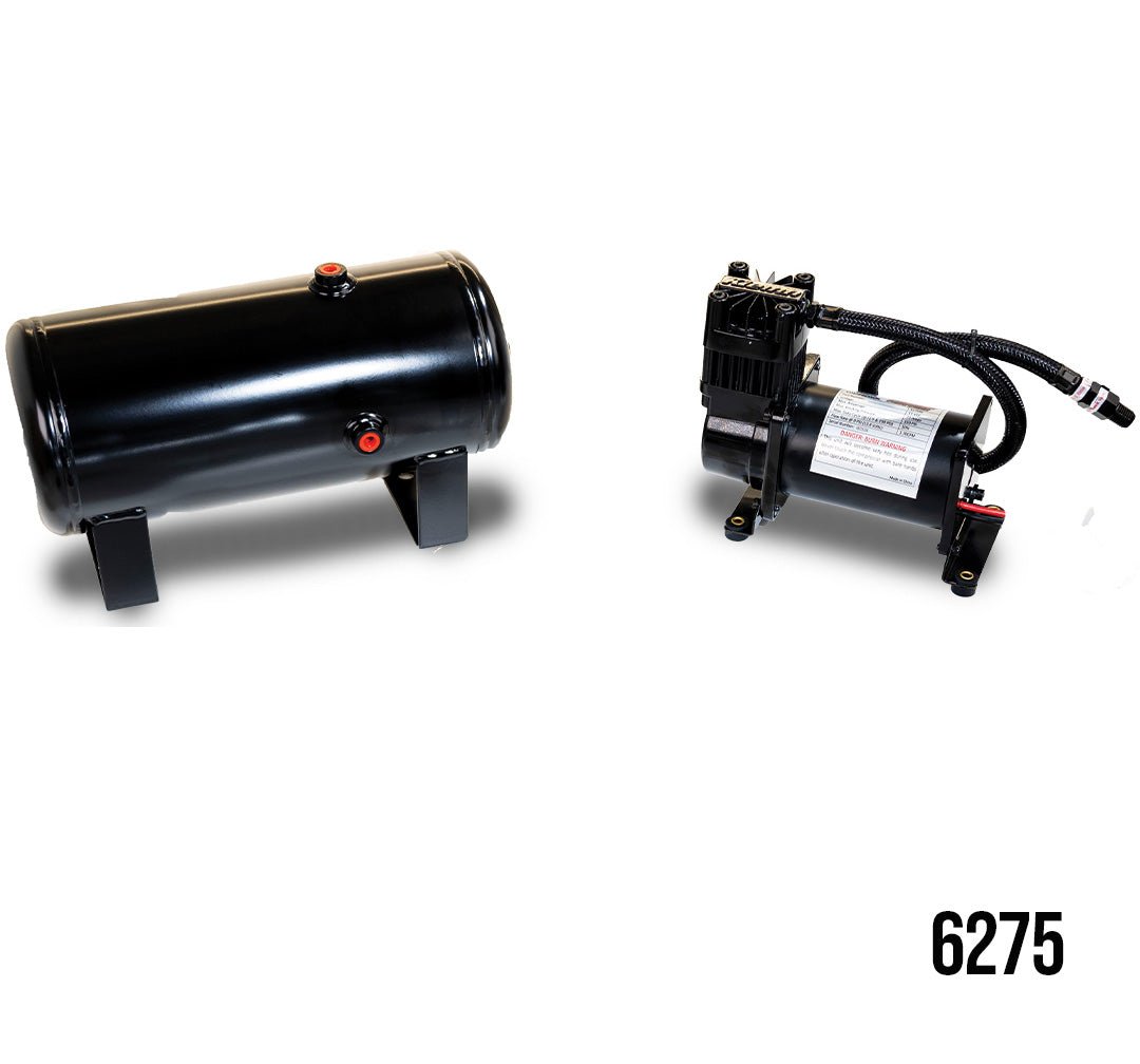 6275: Universal Medium Duty Compressed Air Kit - 150 PSI - 1.5 - Gallon Air Tank - Kleinn Automotive Accessories - KL 6275
