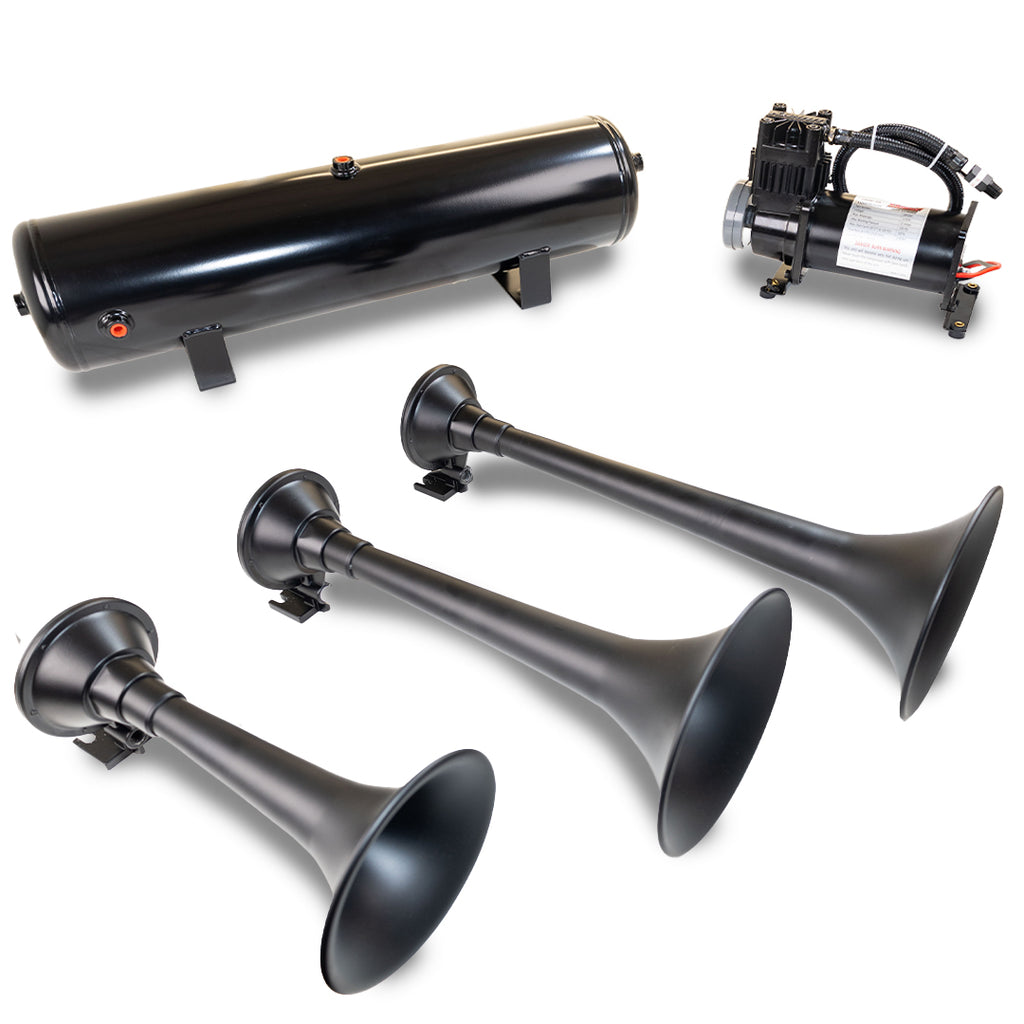 Model HK9-Slimline Triple Train Horn Kit