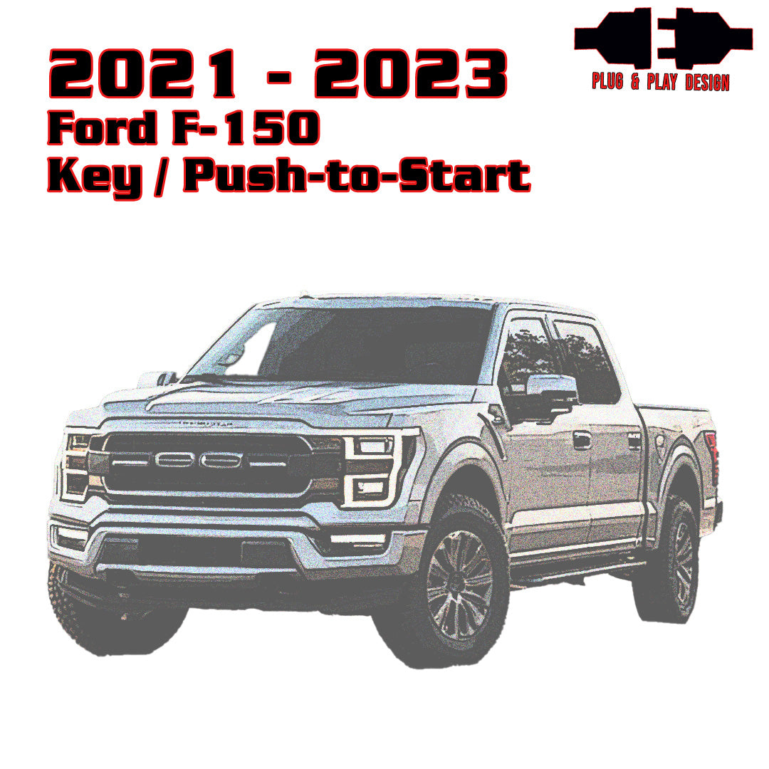 Remote Start For 2021-2023 Ford F-150 Standard Key/Push to Start