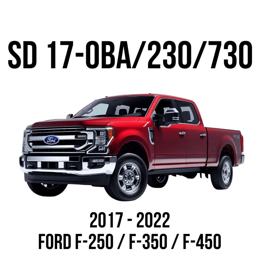 BOLT - ON TRAIN HORN AND ONBOARD AIR SYSTEMS FOR 2017 - 2022 FORD F - 250 / F - 350 / F - 450 - Kleinn Automotive Accessories - KL SD17OBA - 6450