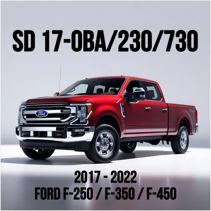 BOLT - ON TRAIN HORN AND ONBOARD AIR SYSTEMS FOR 2017 - 2022 FORD F - 250 / F - 350 / F - 450 - Kleinn Automotive Accessories - KL SD17OBA - 6450