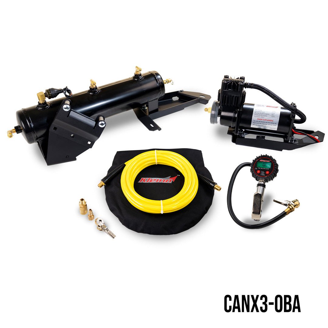 DIRECT FIT AIR HORN AND ONBOARD AIR SYSTEMS FOR 2017 - 2021 CAN - AM X3 MAVERICK - Kleinn Automotive Accessories - KL CANX3 - KIT