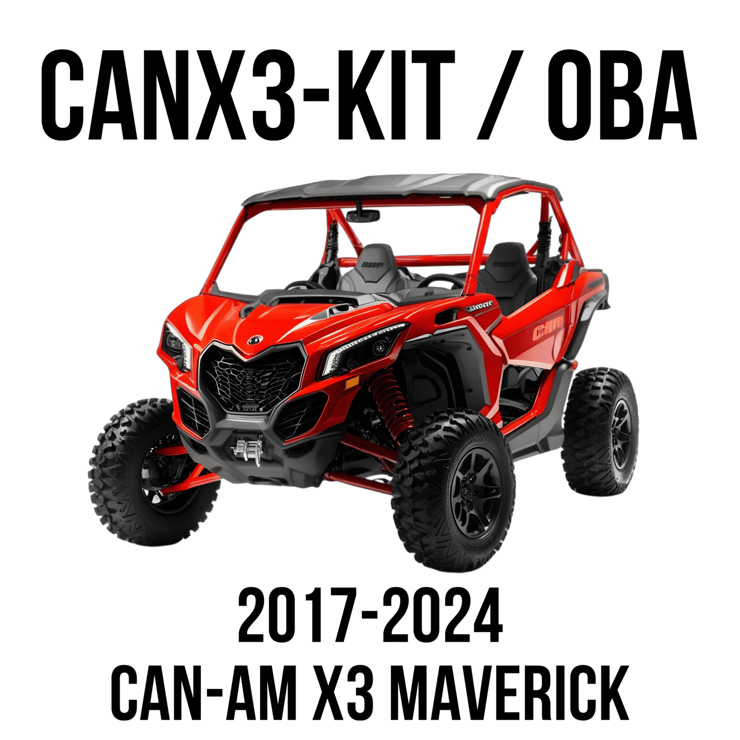 DIRECT FIT AIR HORN AND ONBOARD AIR SYSTEMS FOR 2017 - 2021 CAN - AM X3 MAVERICK - Kleinn Automotive Accessories - KL CANX3 - KIT