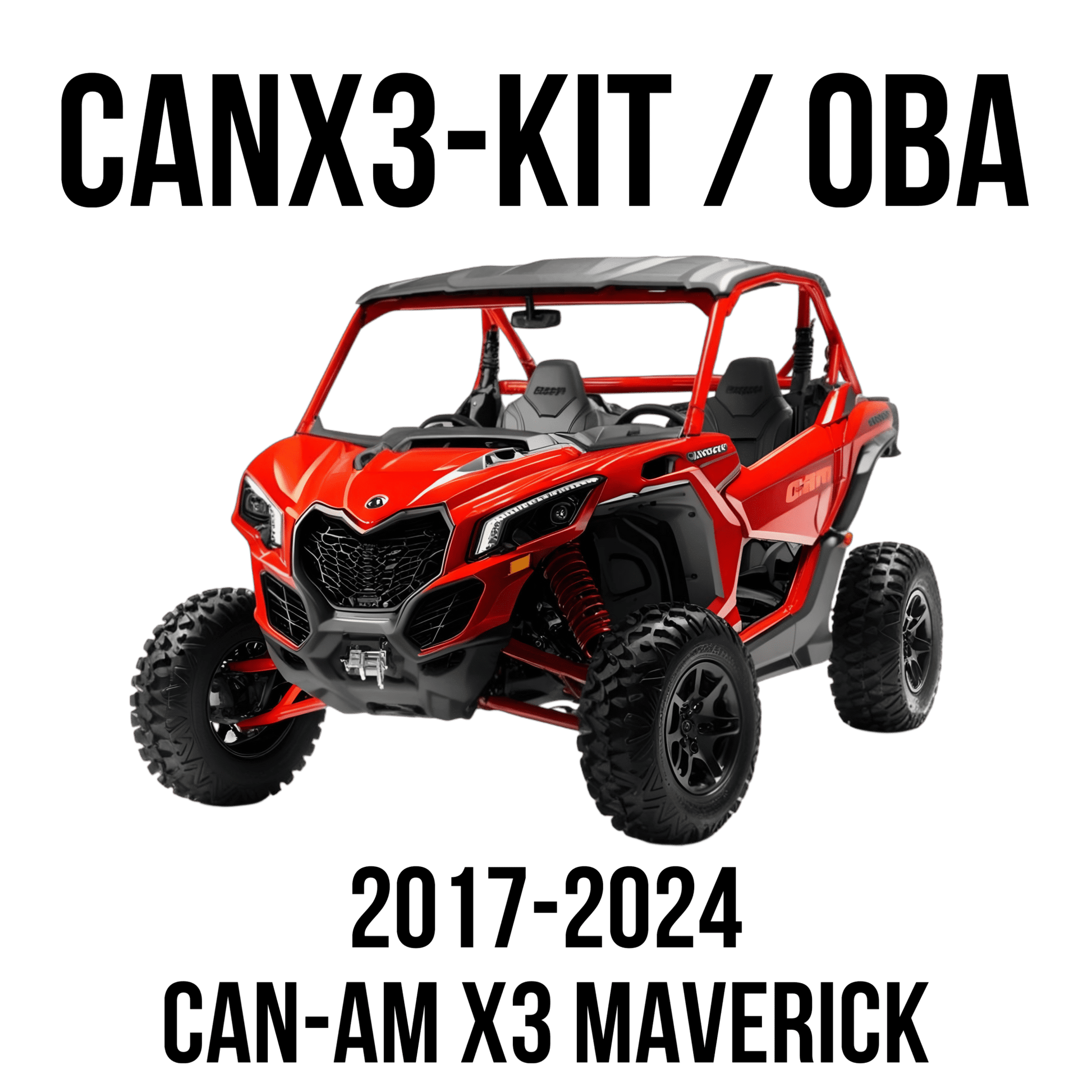 DIRECT FIT AIR HORN AND ONBOARD AIR SYSTEMS FOR 2017 - 2021 CAN - AM X3 MAVERICK - Kleinn Automotive Accessories - KL CANX3 - KIT