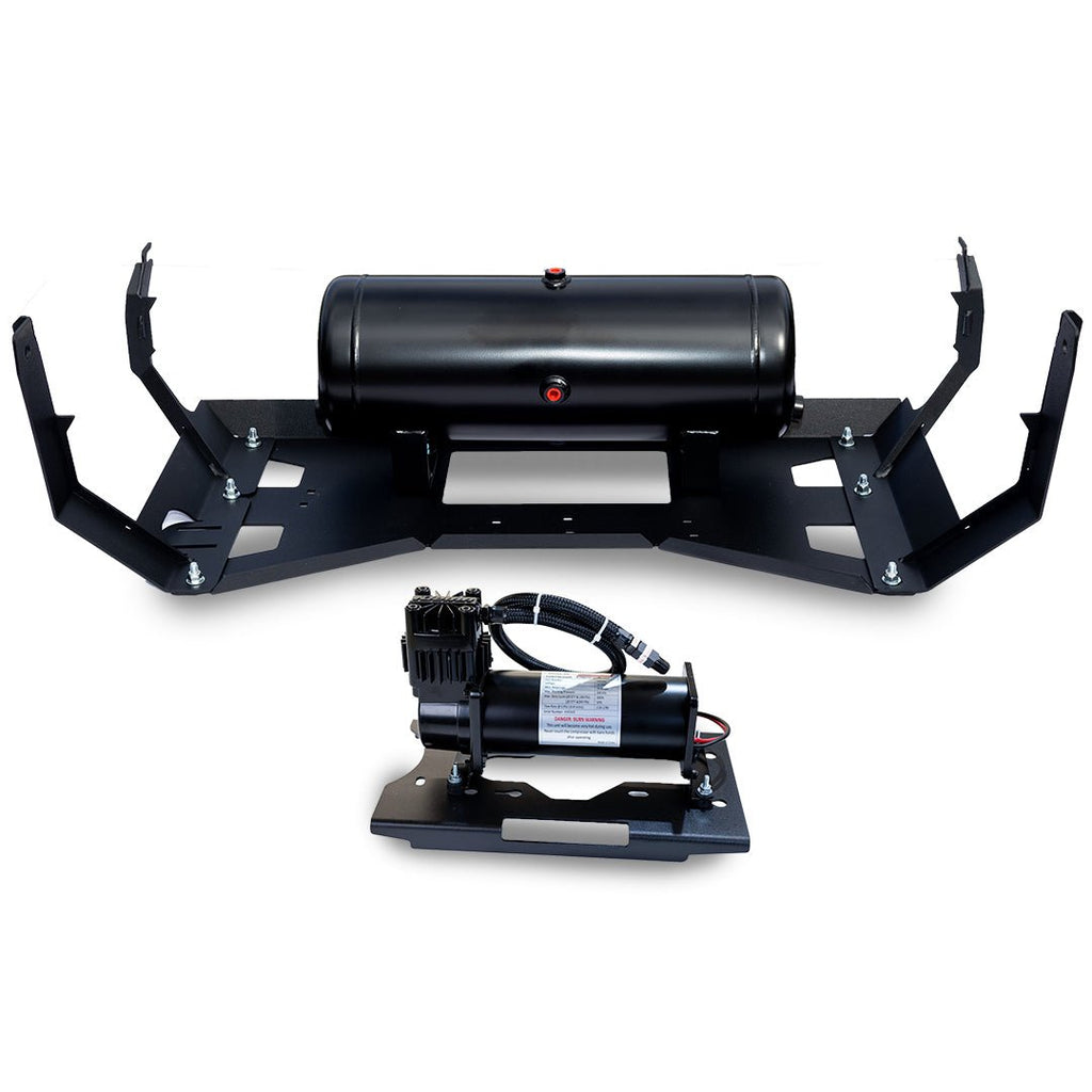 DIRECT FIT TRAIN HORN AND ONBOARD AIR SYSTEMS FOR 2007.5 - 2018 GM 1500 - Air Only - Onboard Air System Without Horns - NOB - Kleinn Automotive Accessories - KL GM1500 - OBA - NOB