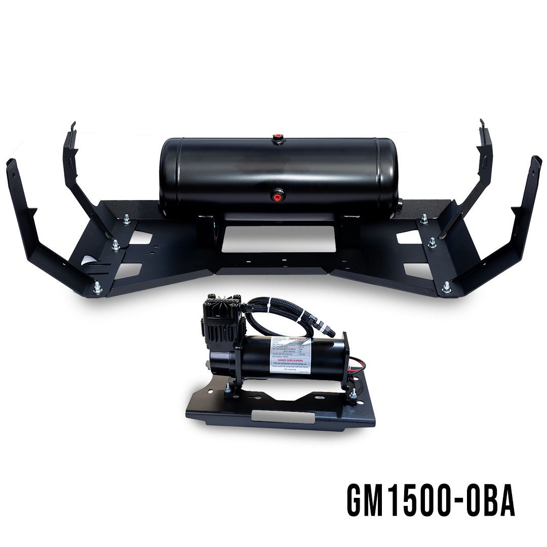 DIRECT FIT TRAIN HORN AND ONBOARD AIR SYSTEMS FOR 2007.5 - 2018 GM 1500 - Kleinn Automotive Accessories - KL GM1500 - OBA