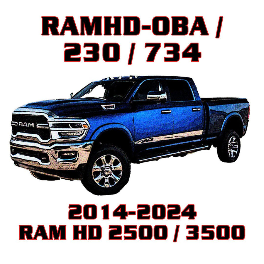 DIRECT FIT TRAIN HORN AND ONBOARD AIR SYSTEMS FOR 2014 - 2024 RAM HD 2500/3500 - Kleinn Automotive Accessories - KL RAMHD - 230