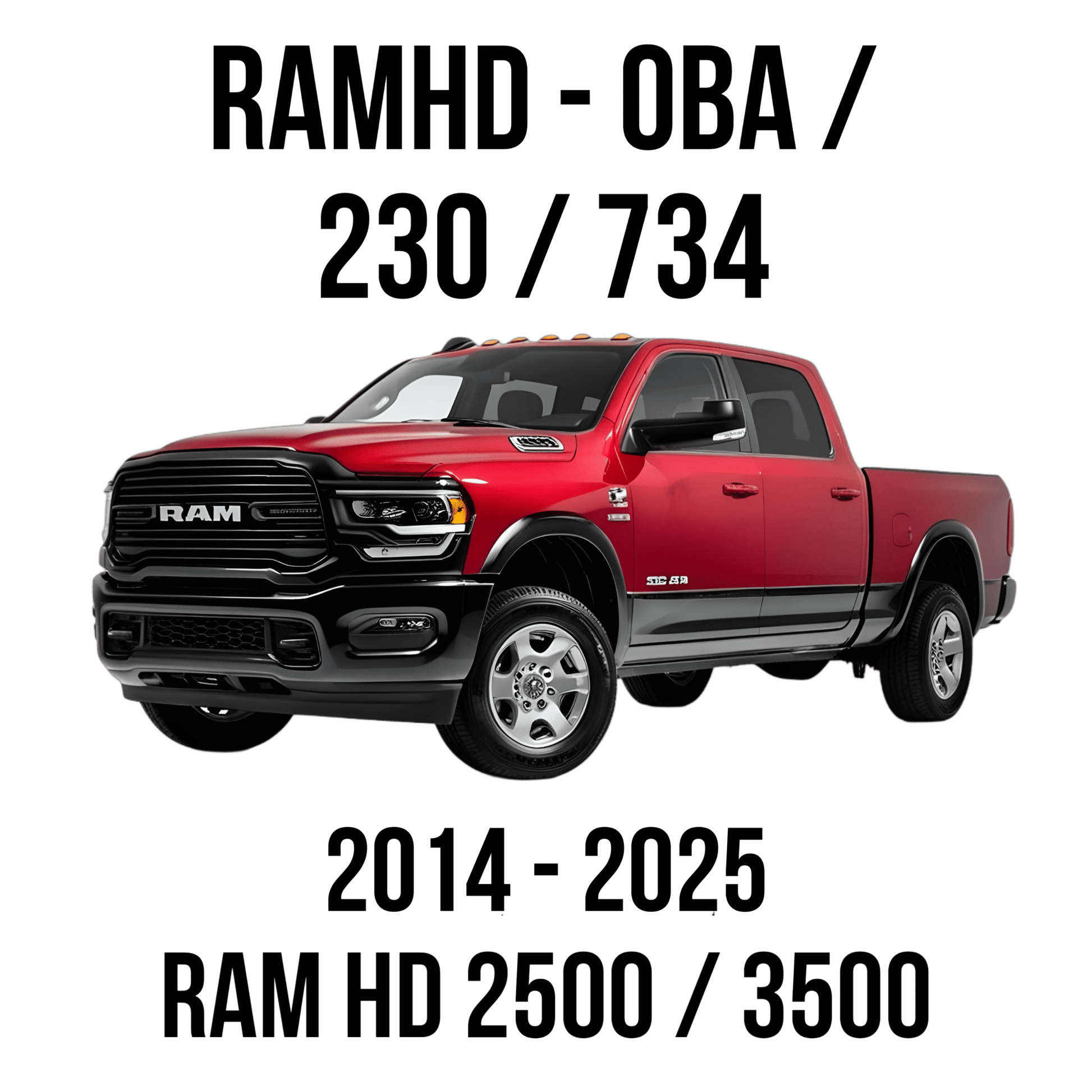 DIRECT FIT TRAIN HORN AND ONBOARD AIR SYSTEMS FOR 2014 - 2024 RAM HD 2500/3500 - Kleinn Automotive Accessories - KL RAMHD - 230