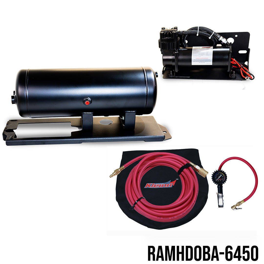 DIRECT FIT TRAIN HORN AND ONBOARD AIR SYSTEMS FOR 2014 - 2026 RAM HD 2500/3500 - Kleinn Automotive Accessories - KL RAMHD-734