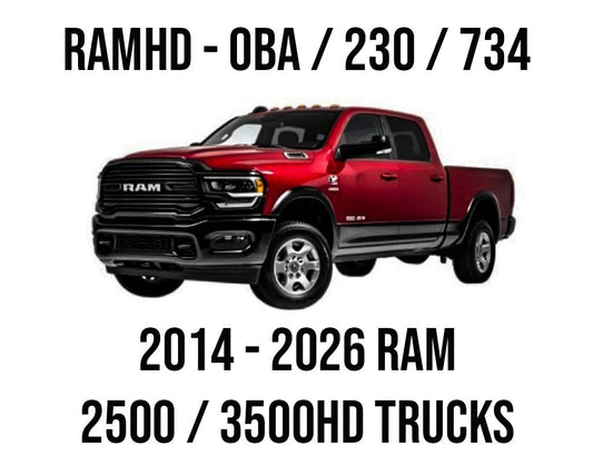 DIRECT FIT TRAIN HORN AND ONBOARD AIR SYSTEMS FOR 2014 - 2026 RAM HD 2500/3500 - Kleinn Automotive Accessories - KL RAMHD-734
