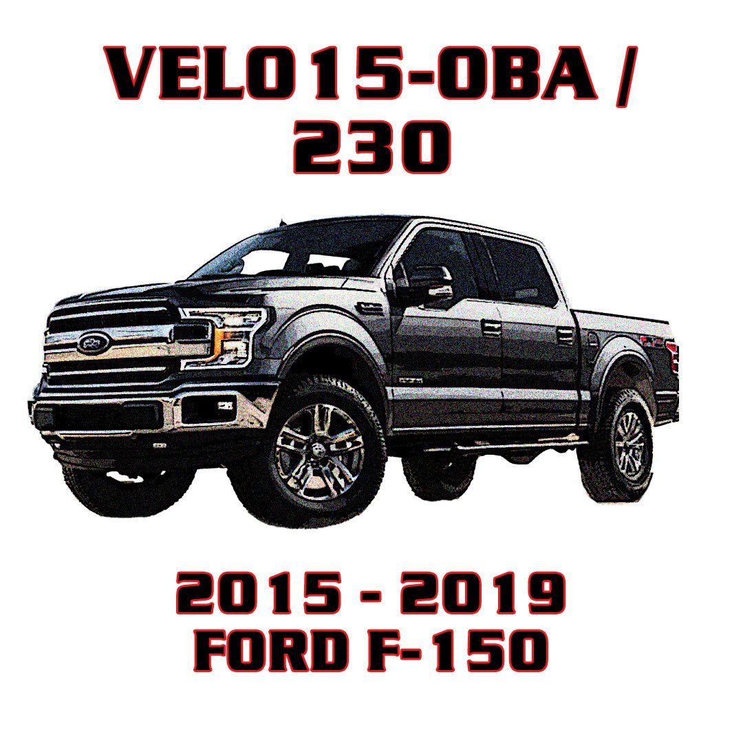 DIRECT FIT TRAIN HORN AND ONBOARD AIR SYSTEMS FOR 2015 - 2019 FORD F - 150 - Kleinn Automotive Accessories - KL VELO15 - 230