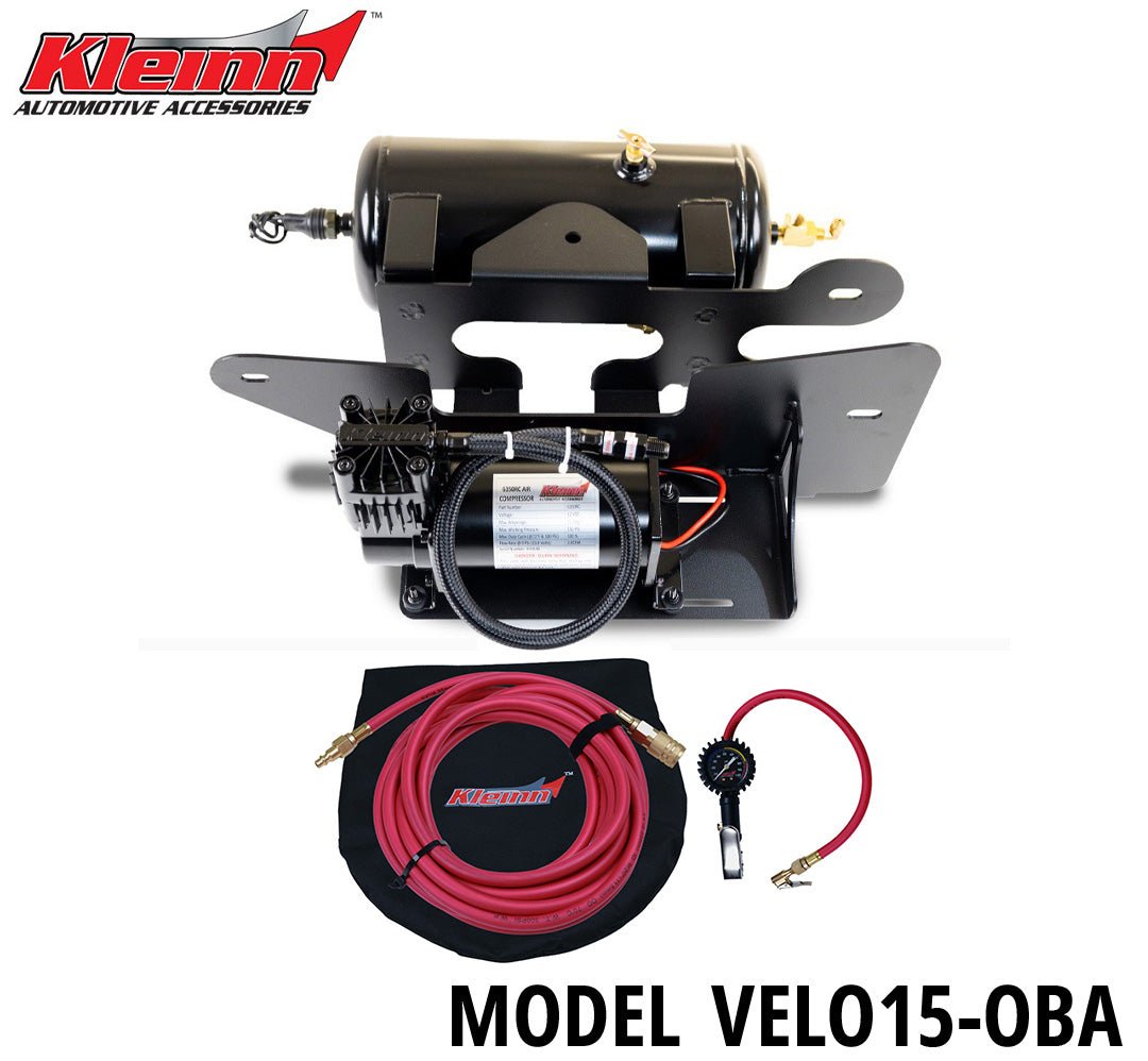 DIRECT FIT TRAIN HORN AND ONBOARD AIR SYSTEMS FOR 2015 - 2020 FORD F - 150 - Kleinn Automotive Accessories - KL VELO15-230