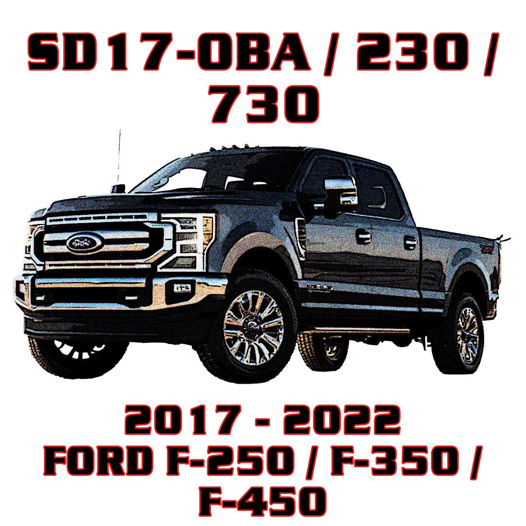 DIRECT FIT TRAIN HORN AND ONBOARD AIR SYSTEMS FOR 2017 - 2022 FORD F - 250 / F - 350 / F - 450 - Kleinn Automotive Accessories - KL SD17OBA - 6450