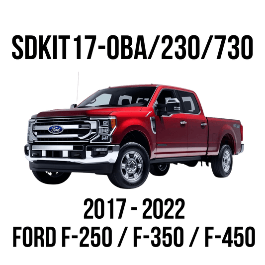 DIRECT FIT TRAIN HORN AND ONBOARD AIR SYSTEMS FOR 2017 - 2022 FORD F - 250 / F - 350 / F - 450 - Kleinn Automotive Accessories - KL SDKIT17-734