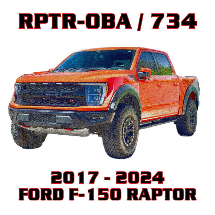 DIRECT FIT TRAIN HORN AND ONBOARD AIR SYSTEMS FOR 2017 - 2024 FORD F - 150 RAPTOR SUPERCREW - Kleinn Automotive Accessories - KL RPTR - 734