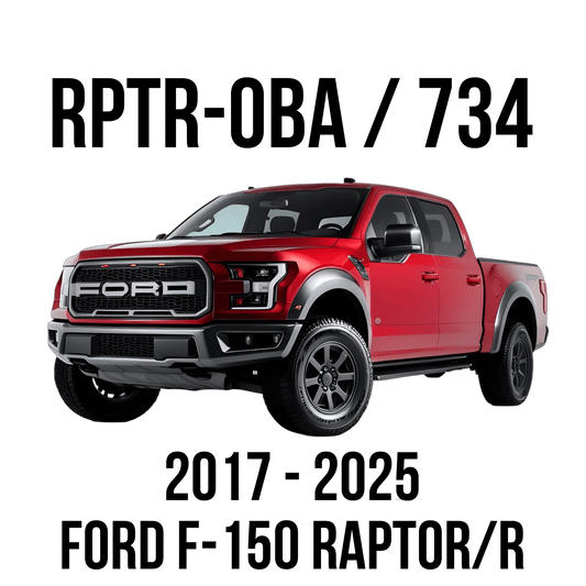 DIRECT FIT TRAIN HORN AND ONBOARD AIR SYSTEMS FOR 2017 - 2025 FORD F - 150 RAPTOR SUPERCREW - Kleinn Automotive Accessories - KL RPTR - 734