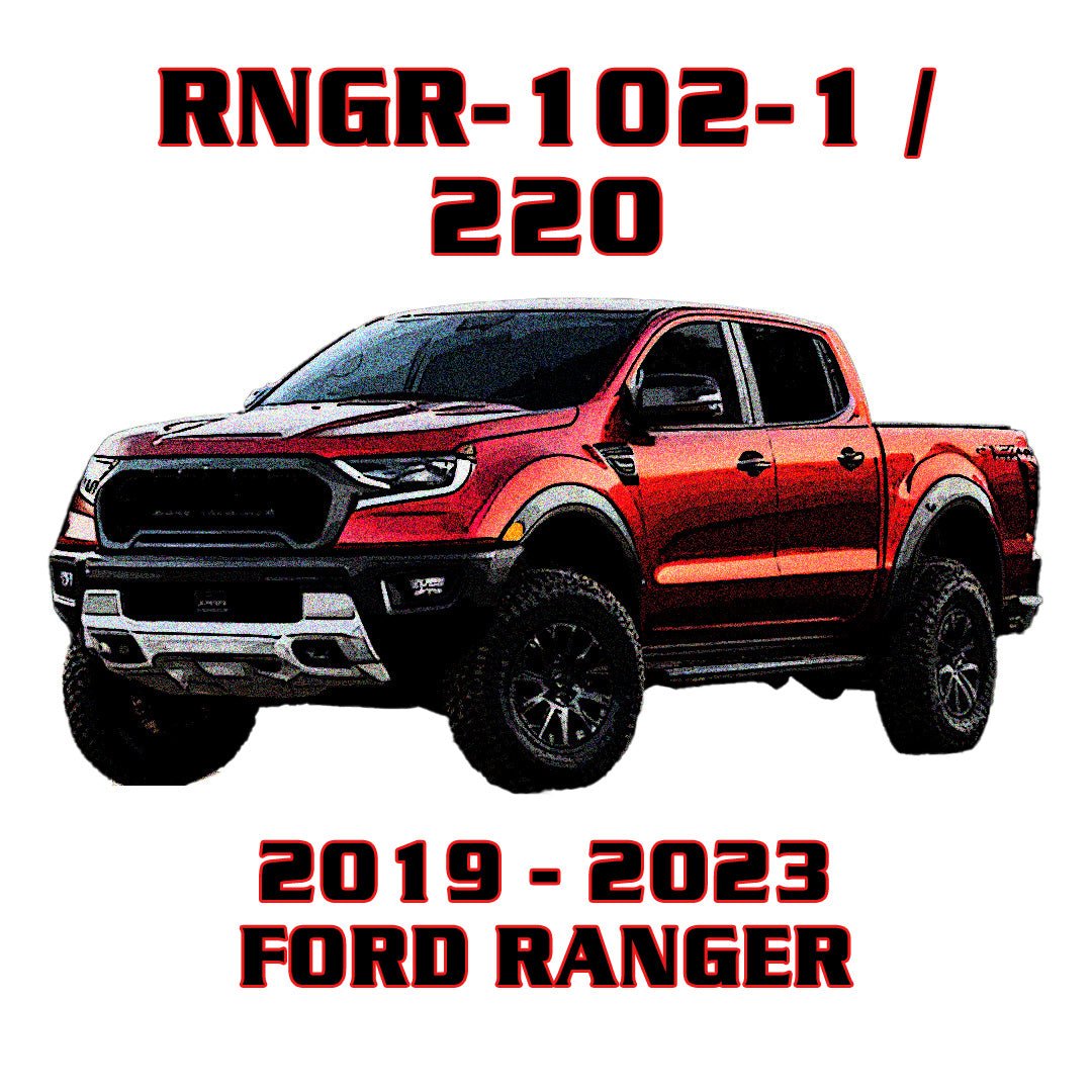 DIRECT FIT TRAIN HORN AND ONBOARD AIR SYSTEMS FOR 2019 - 2023 FORD RANGER - Kleinn Automotive Accessories - KL RNGR - 102 - 1