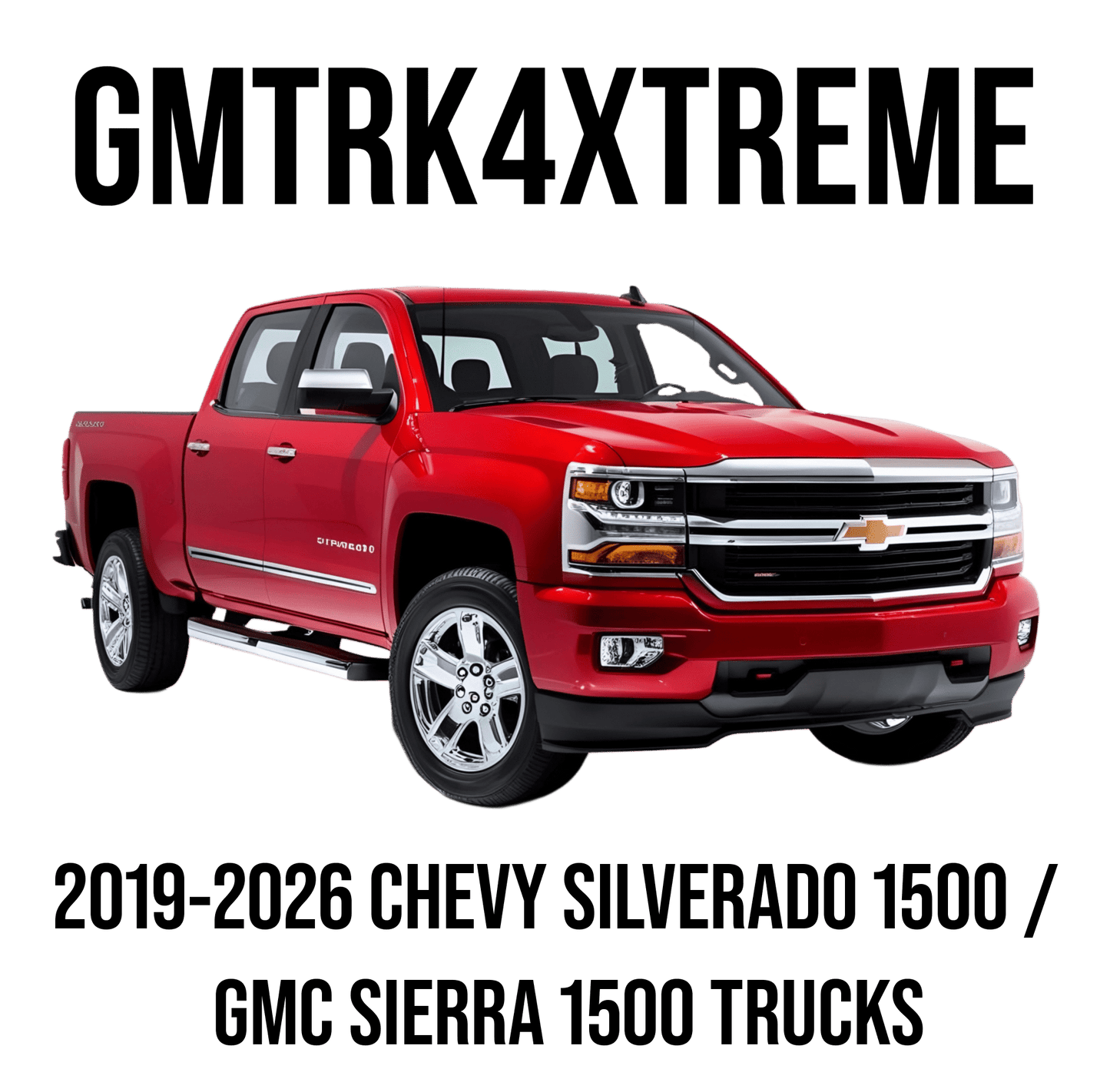 DIRECT FIT TRAIN HORN AND ONBOARD AIR SYSTEMS FOR 2019 - 2026 GMC SIERRA & CHEVROLET SILVERADO 1500 - Lil' Bad Ass - Model 220 Train Horn and Onboard Air System - Kleinn Automotive Accessories - KL GMTRK4XTREME
