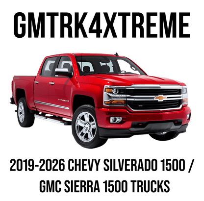 DIRECT FIT TRAIN HORN AND ONBOARD AIR SYSTEMS FOR 2019 - 2026 GMC SIERRA & CHEVROLET SILVERADO 1500 - Lil' Bad Ass - Model 220 Train Horn and Onboard Air System - Kleinn Automotive Accessories - KL GMTRK4XTREME