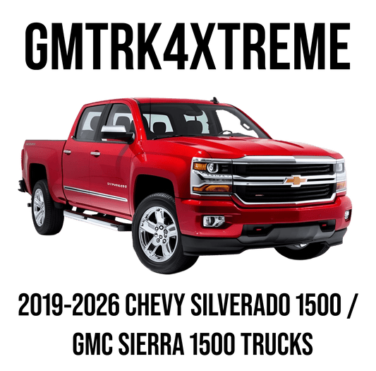 DIRECT FIT TRAIN HORN AND ONBOARD AIR SYSTEMS FOR 2019 - 2026 GMC SIERRA & CHEVROLET SILVERADO 1500 - Lil' Bad Ass - Model 220 Train Horn and Onboard Air System - Kleinn Automotive Accessories - KL GMTRK4XTREME