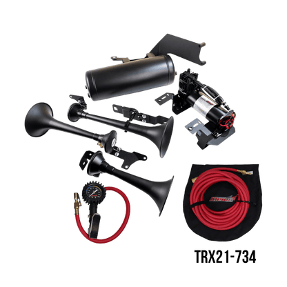 DIRECT FIT TRAIN HORN AND ONBOARD AIR SYSTEMS FOR 2021 - 2024 RAM TRX - Kleinn Automotive Accessories - KL TRX21-734