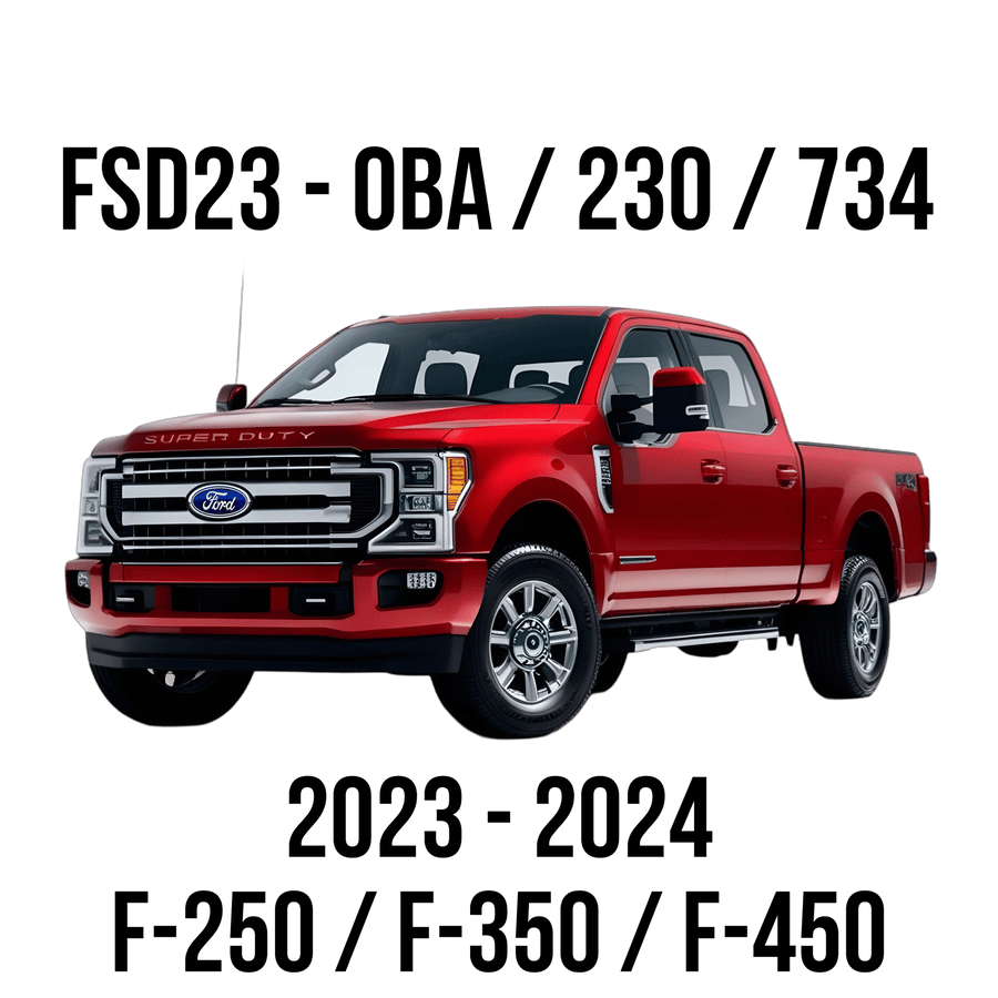 DIRECT FIT TRAIN HORN AND ONBOARD AIR SYSTEMS FOR 2023 - 2024 FORD SUPER DUTY F - 250 / F - 350 / F - 450 - Kleinn Automotive Accessories - KL FSD23 - 230