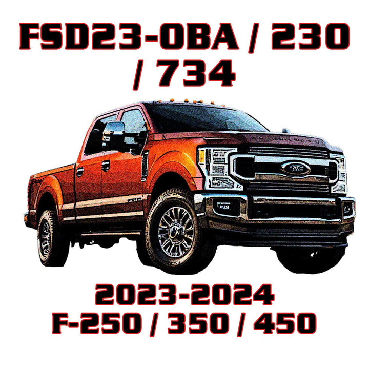 DIRECT FIT TRAIN HORN AND ONBOARD AIR SYSTEMS FOR 2023 - 2024 FORD SUPER DUTY F - 250 / F - 350 / F - 450 - Kleinn Automotive Accessories - KL FSD23 - 230