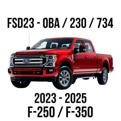 DIRECT FIT TRAIN HORN AND ONBOARD AIR SYSTEMS FOR 2023 - 2024 FORD SUPER DUTY F - 250 / F - 350 / F - 450 - Kleinn Automotive Accessories - KL FSD23 - 230