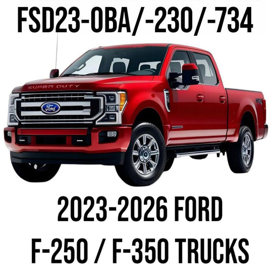 DIRECT FIT TRAIN HORN AND ONBOARD AIR SYSTEMS FOR 2023 - 2026 FORD SUPER DUTY F - 250 / F - 350 / F - 450 - Kleinn Automotive Accessories - KL FSD23-734