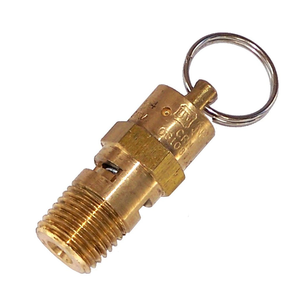 Model 52145 Safety valve - 1/4" M NPT - 145 PSI pop - off - Kleinn Automotive Accessories - KL 52145