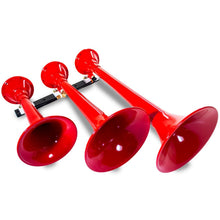 Model 730 "Demon" Stainless Steel Triple Train Horns - Kleinn Automotive Accessories - KL 730FE