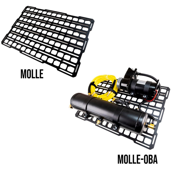 MOLLE Panel for Vehicles – Heavy - Duty Modular Storage & Onboard Air System Organizer - Kleinn Automotive Accessories - KL MOLLE - OBA