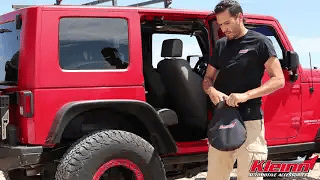 MOLLE Panel for Vehicles - Heavy-Duty Modular Storage & Onboard Air System Organizer - Kleinn Automotive Accessories - KL MOLLE-OBA