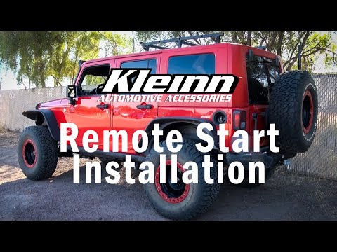 Kleinn RSJK Remote Starter Kit - 2007-2018 Jeep JK/JKU w/ OEM Keyless