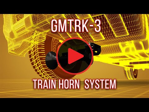 GM Direct Fit Train Horn Kit with Model 220 Dual Train Horns