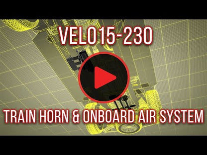DIRECT FIT TRAIN HORN AND ONBOARD AIR SYSTEMS FOR 2015-2020 FORD F-150
