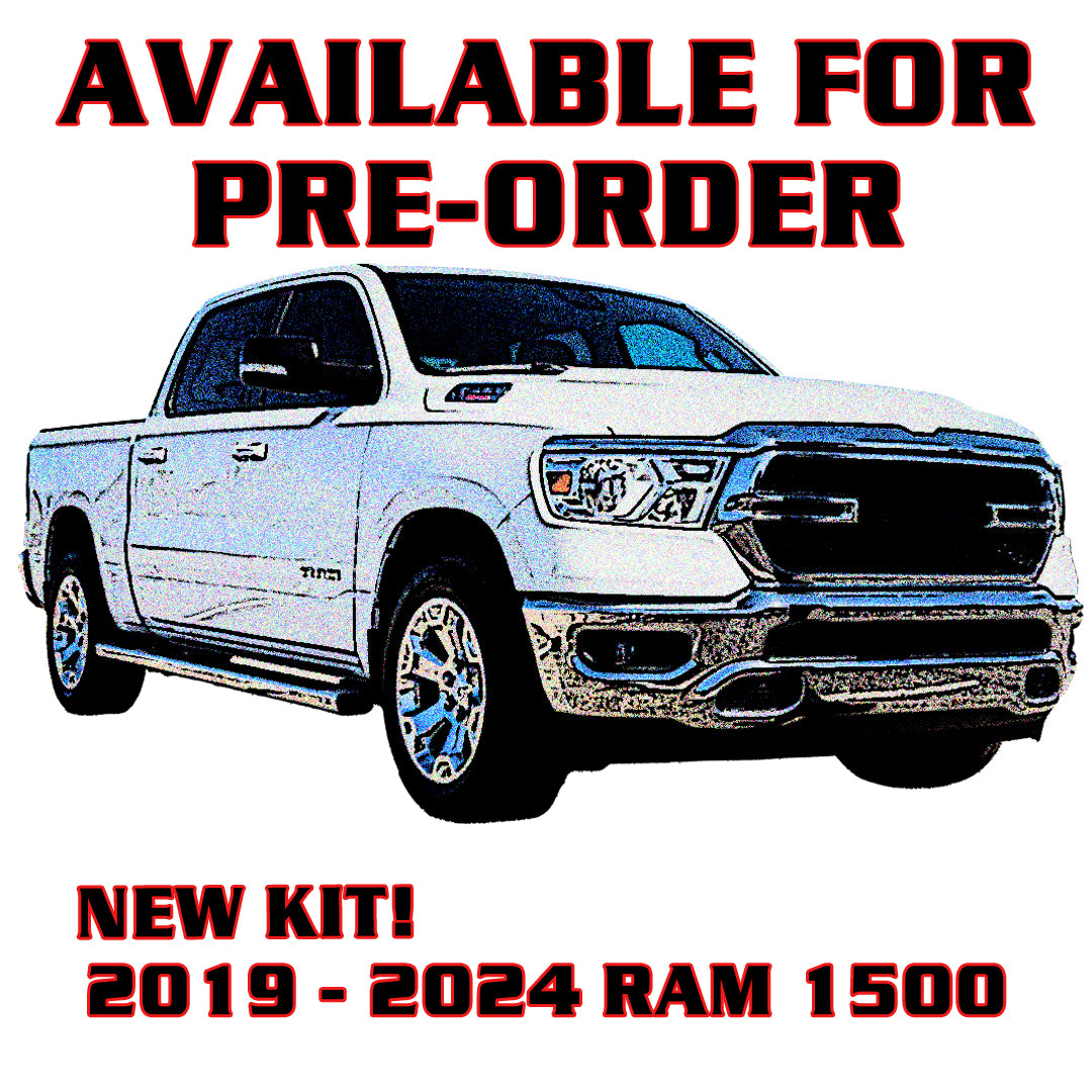 DIRECT FIT TRAIN HORN AND ONBOARD AIR SYSTEMS FOR 2019-2024 RAM 1500