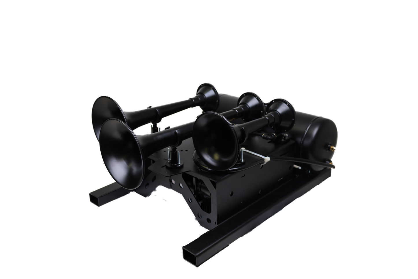 UNIVERSAL SPARE TIRE LOCATION TRAIN HORN KIT