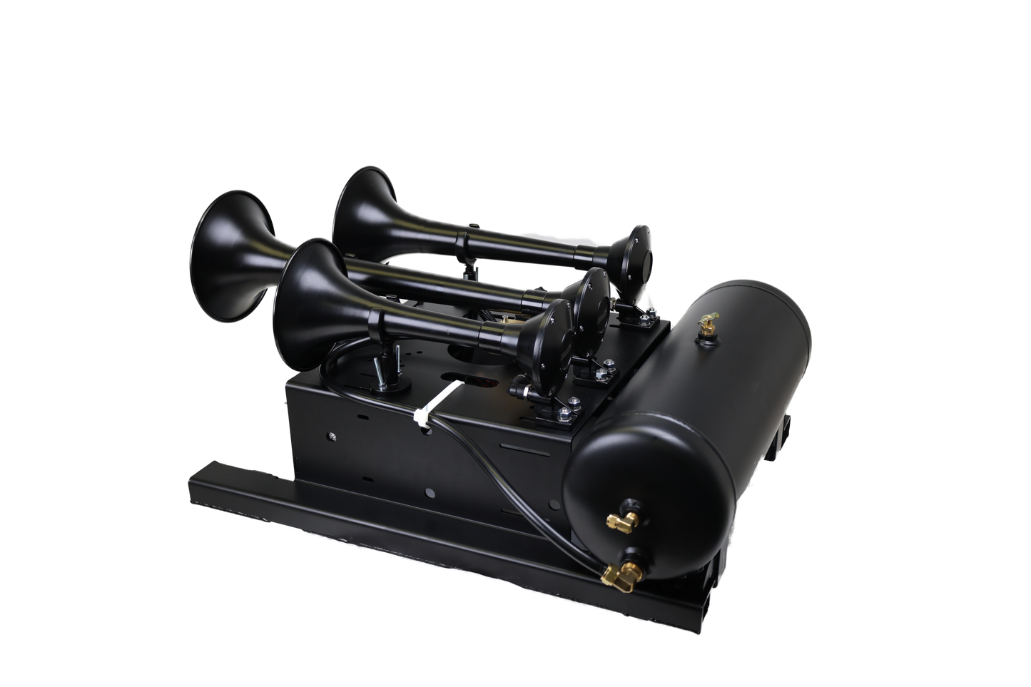 UNIVERSAL SPARE TIRE LOCATION TRAIN HORN KIT