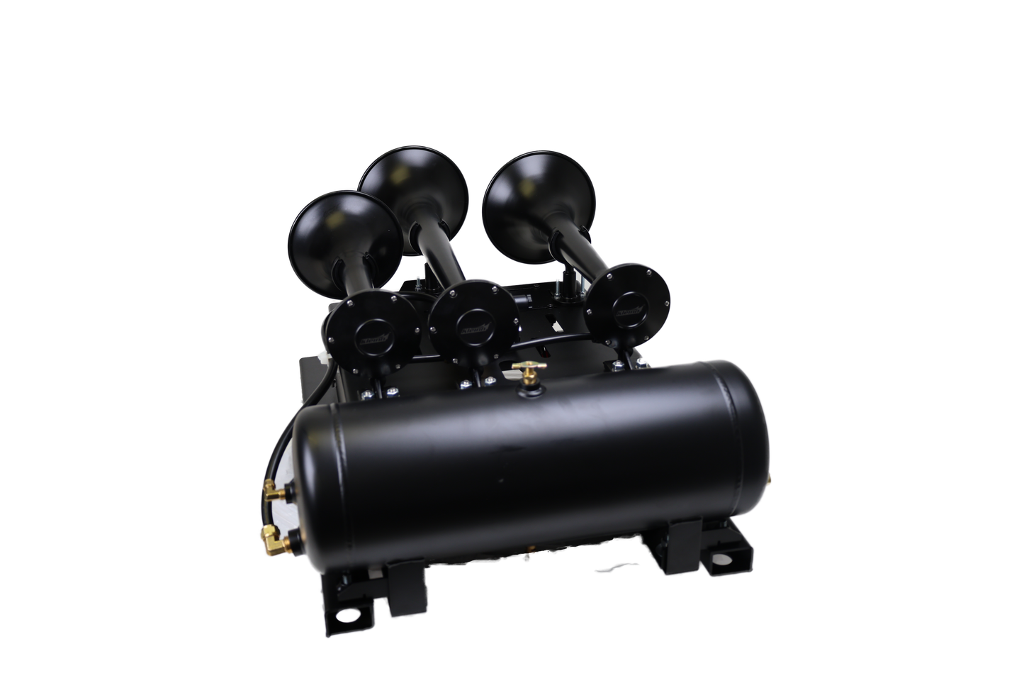 UNIVERSAL SPARE TIRE LOCATION TRAIN HORN KIT