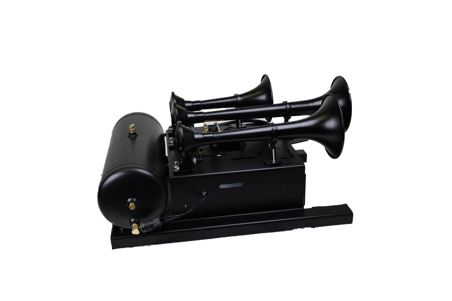 UNIVERSAL SPARE TIRE LOCATION TRAIN HORN KIT